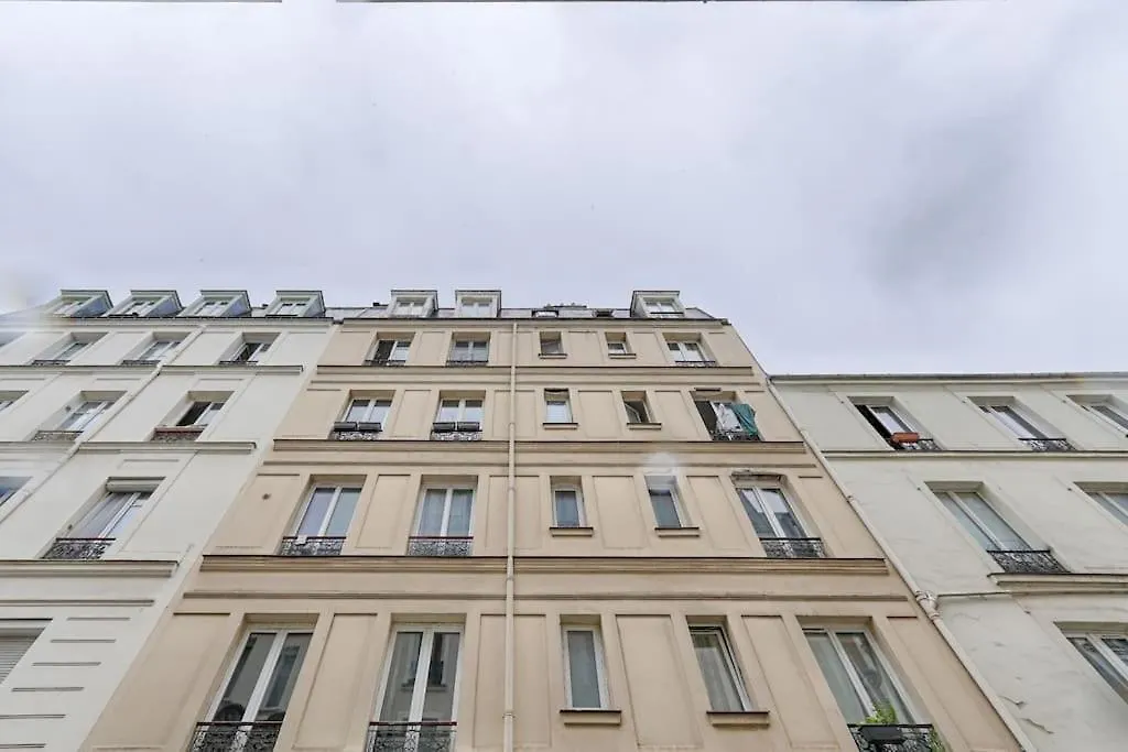 Barbes Buttes Chaumont Cosy Studio 2P Daire Paris